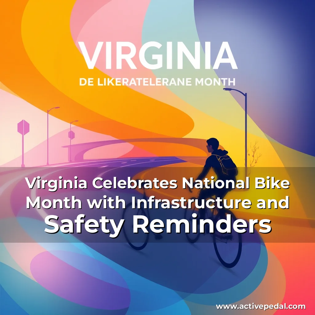 Read more about the article Virginia Celebrates National Bike Month with Infrastructure and Safety Reminders