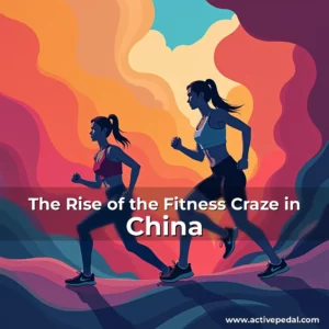Artistic representation for The Rise of the Fitness Craze in China