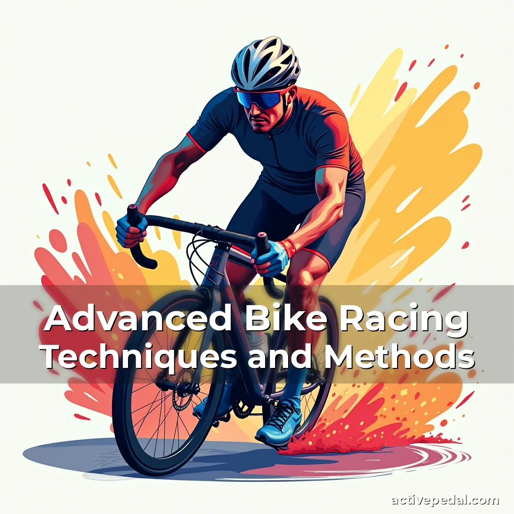 Artistic representation for Advanced Bike Racing Techniques and Methods