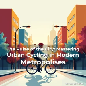 Artistic representation for The Pulse of the City: Mastering Urban Cycling in Modern Metropolises