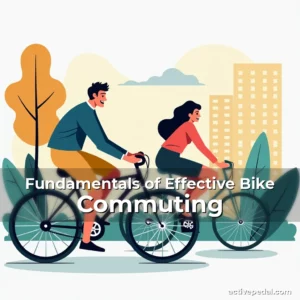 Artistic representation for Fundamentals of Effective Bike Commuting