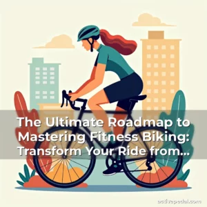 Artistic representation for The Ultimate Roadmap to Mastering Fitness Biking: Transform Your Ride from Commute to Cardio Victory