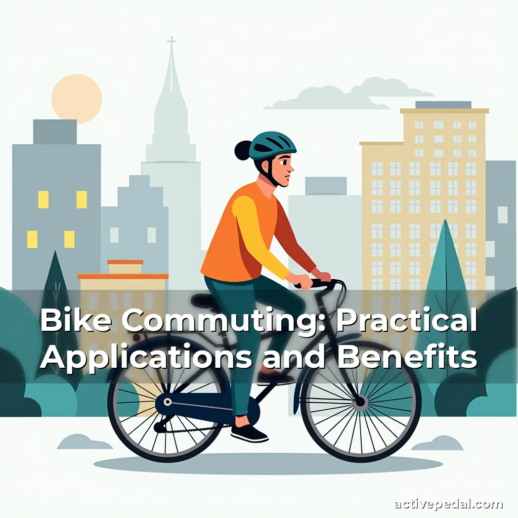 Artistic representation for Bike Commuting: Practical Applications and Benefits