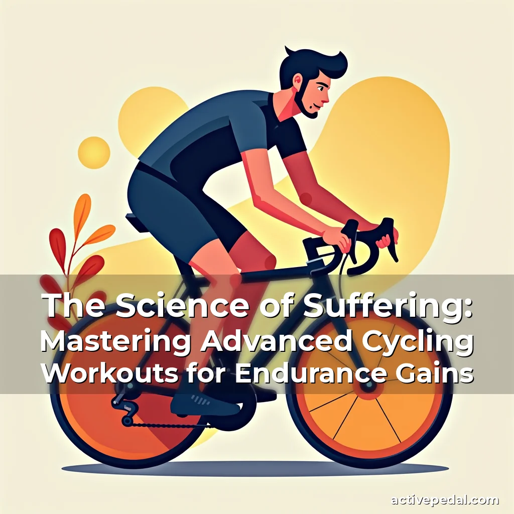 Read more about the article The Science of Suffering: Mastering Advanced Cycling Workouts for Endurance Gains