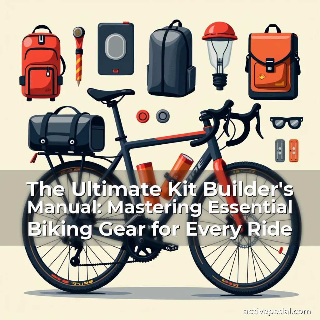 Artistic representation for The Ultimate Kit Builder's Manual: Mastering Essential Biking Gear for Every Ride