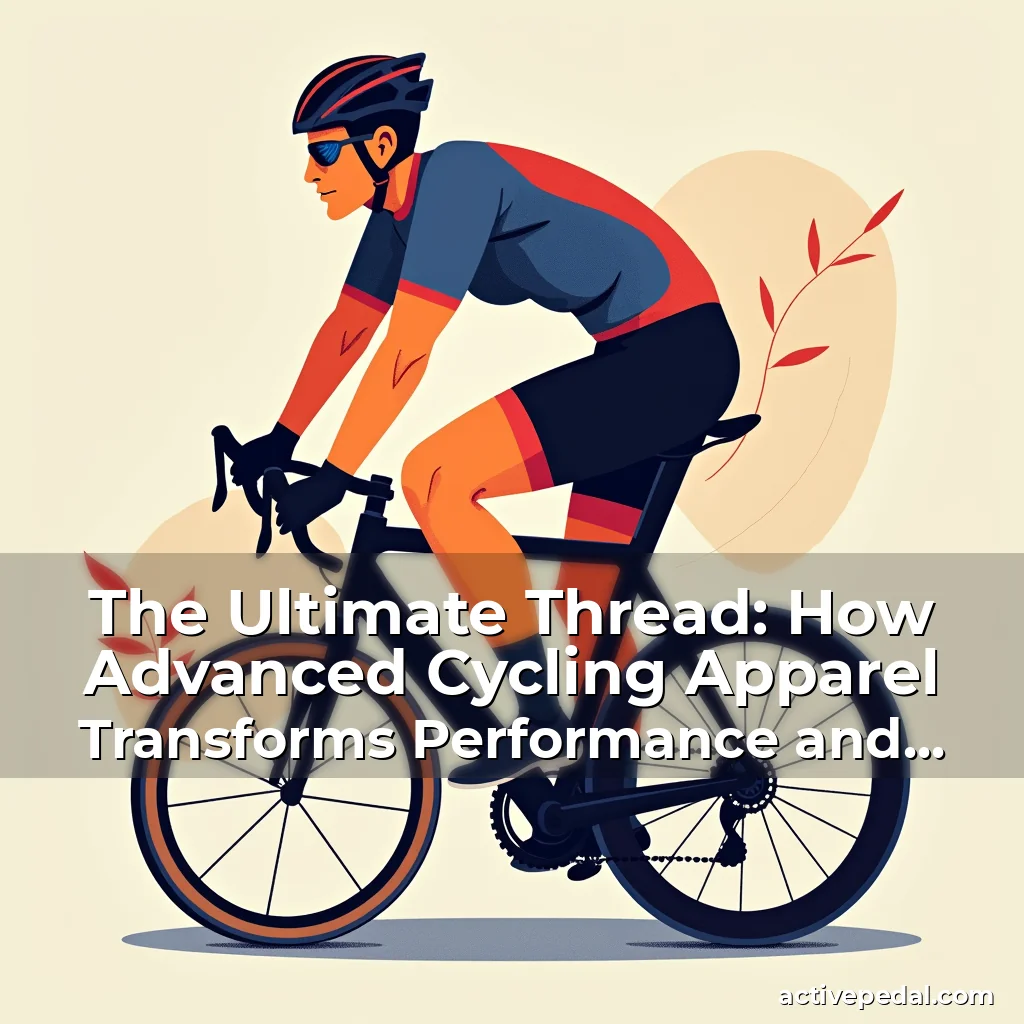 Artistic representation for The Ultimate Thread: How Advanced Cycling Apparel Transforms Performance and Comfort on Every Ride