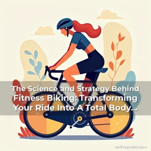 Artistic representation for The Science and Strategy Behind Fitness Biking: Transforming Your Ride Into A Total Body Workout