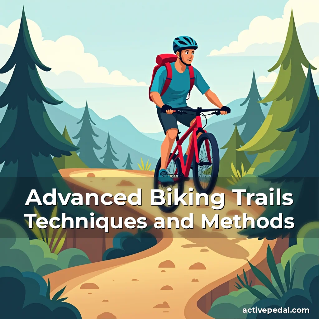 Artistic representation for Advanced Biking Trails Techniques and Methods