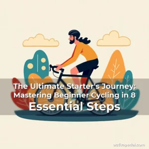 Artistic representation for The Ultimate Starter's Journey: Mastering Beginner Cycling in 8 Essential Steps